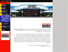 Tablet Screenshot of bandoindonesia.com